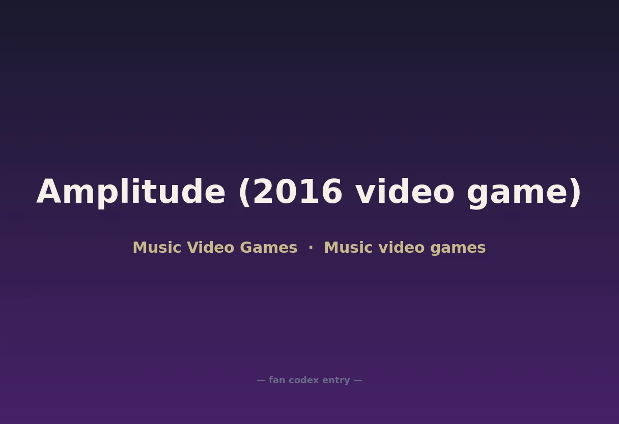 Amplitude (2016 video game)