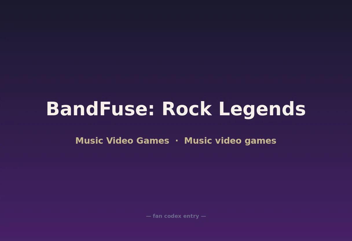 BandFuse: Rock Legends
