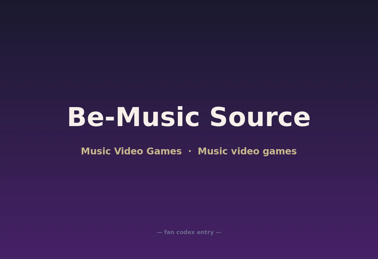Be-Music Source