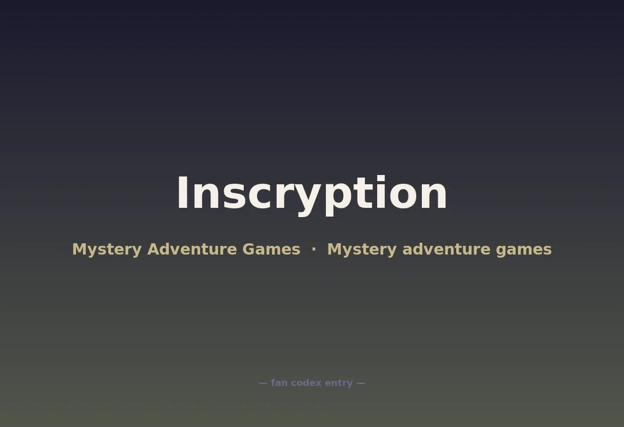 Inscryption