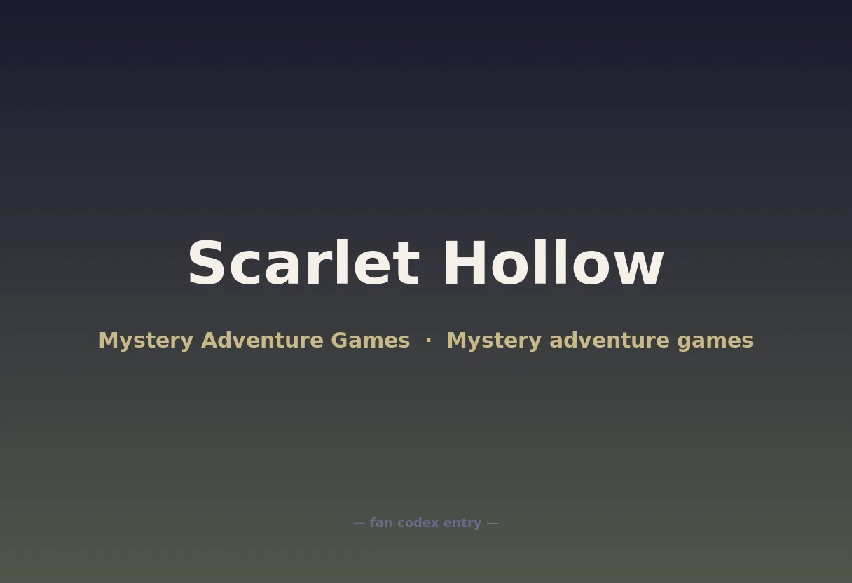 Scarlet Hollow