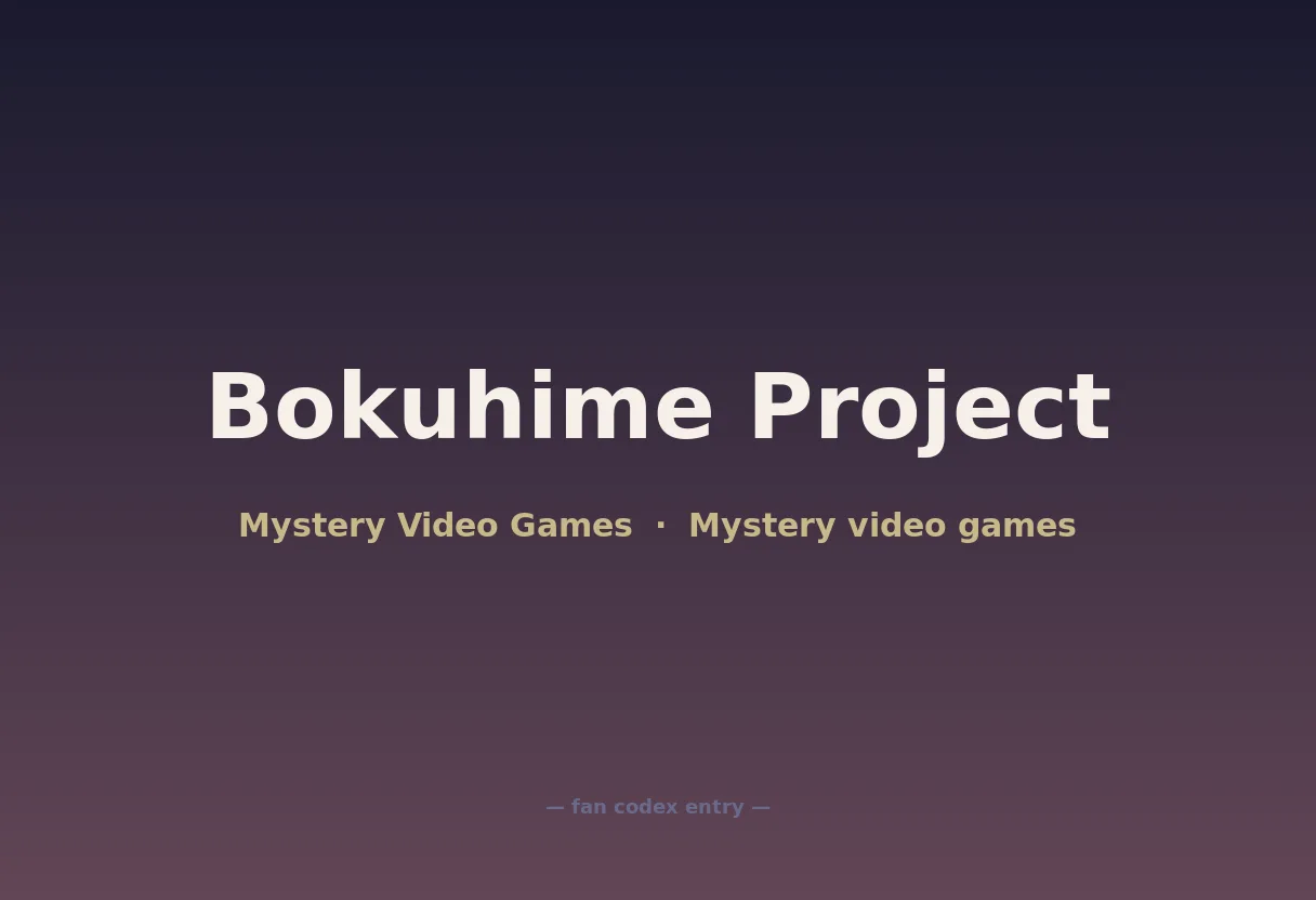 Bokuhime Project