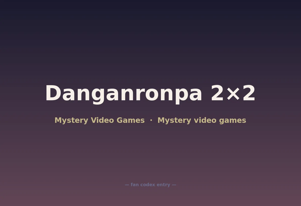 Danganronpa 2×2