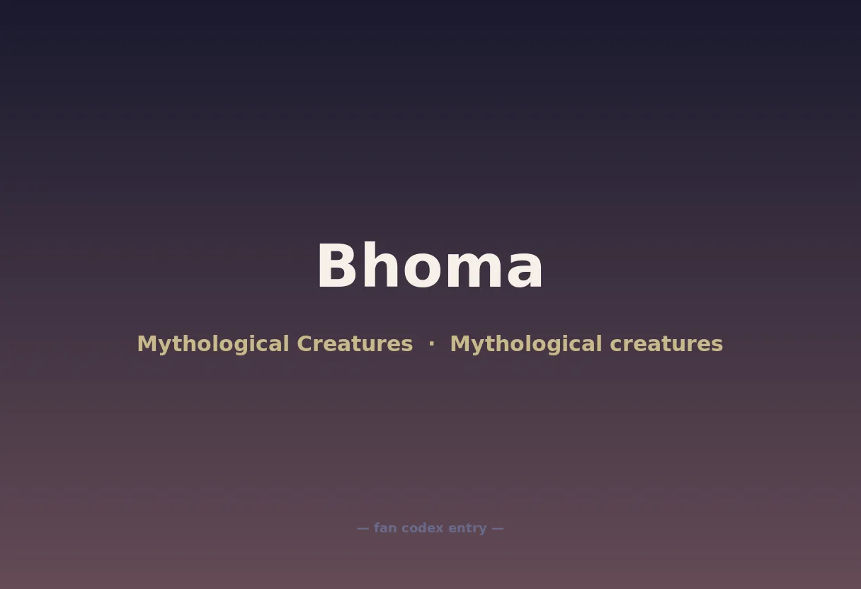 Bhoma
