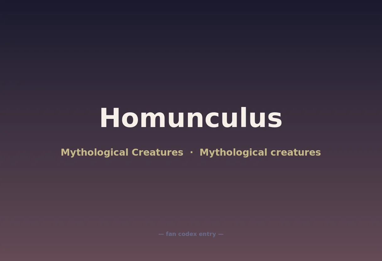 Homunculus