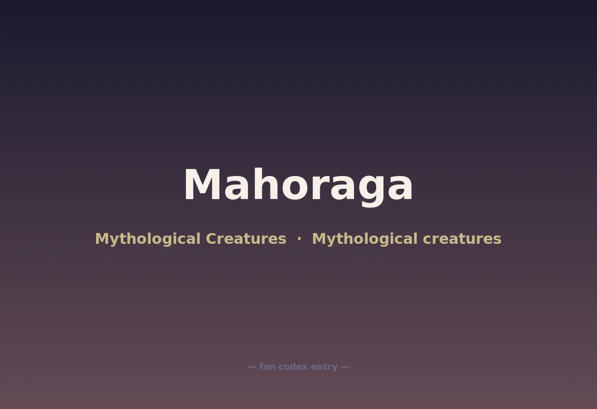 Mahoraga