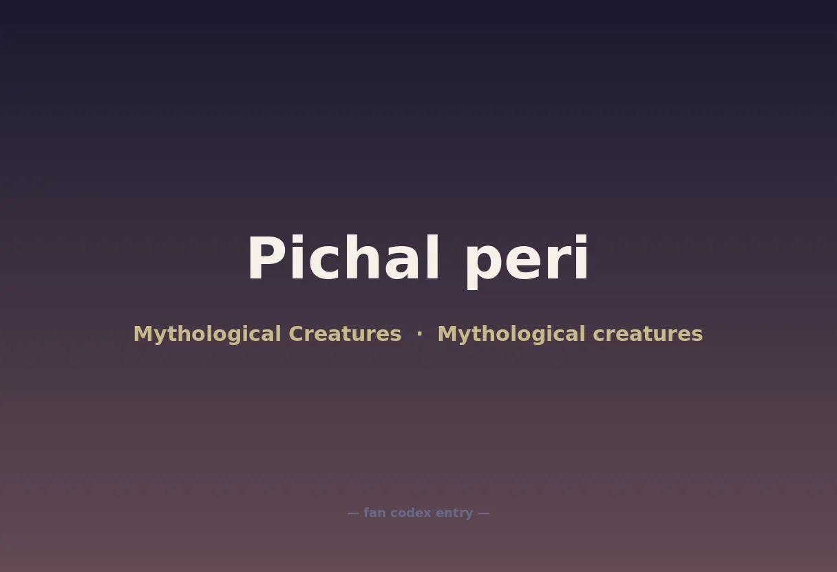 Pichal peri