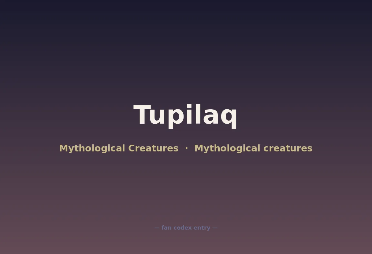 Tupilaq