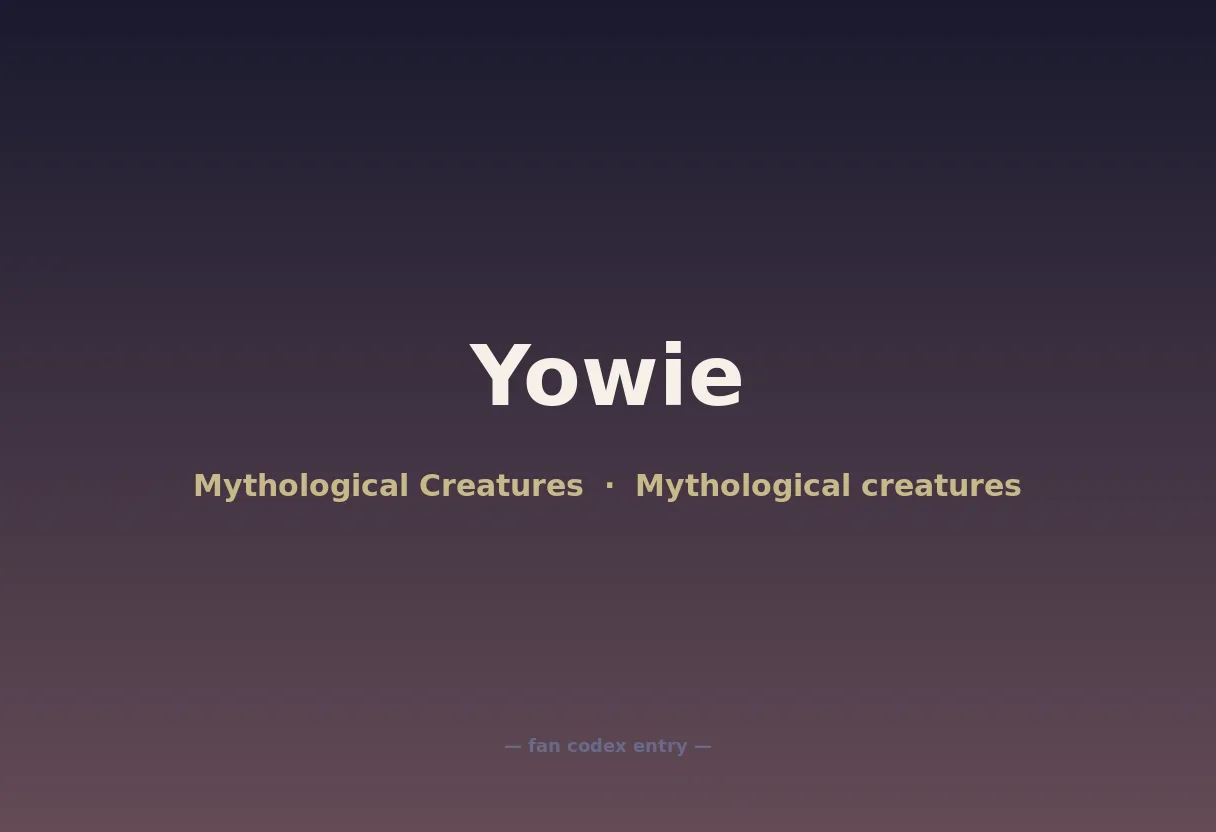 Yowie
