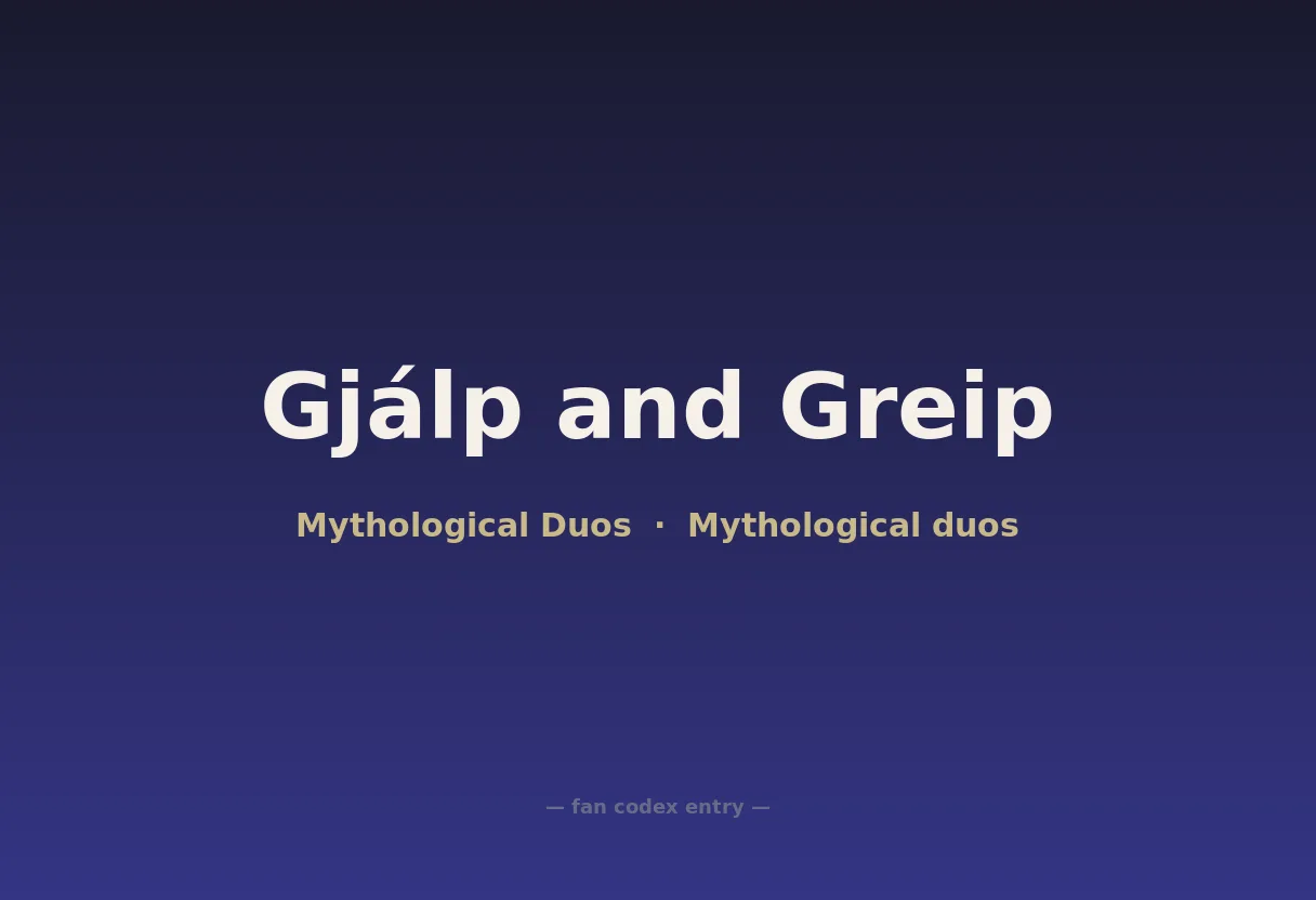 Gjálp and Greip