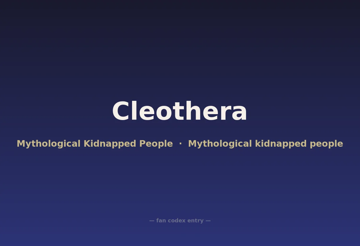 Cleothera