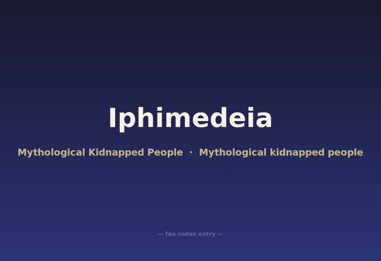 Iphimedeia