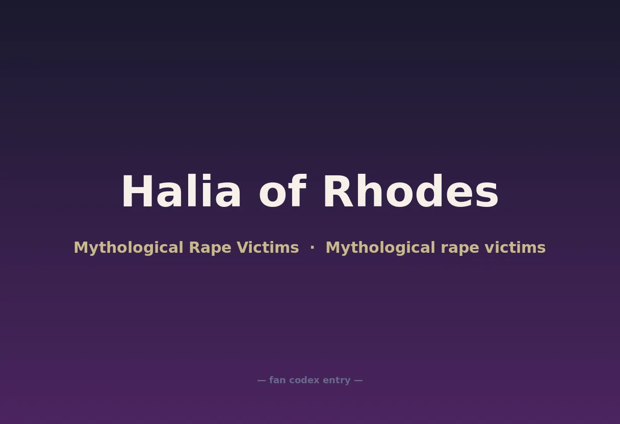 Halia of Rhodes