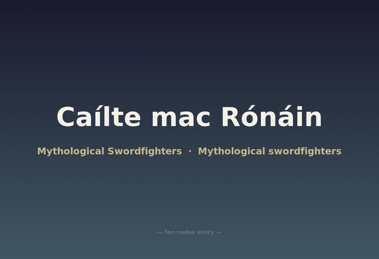 Caílte mac Rónáin