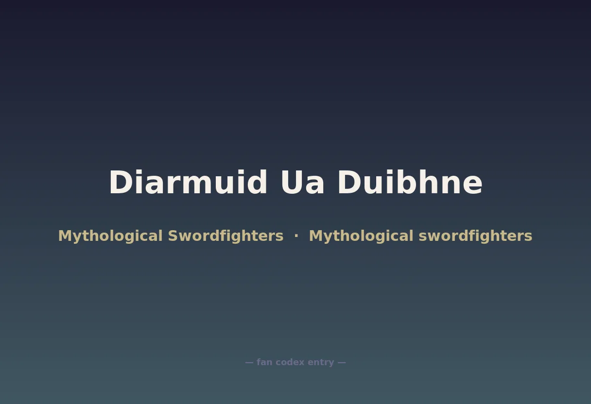 Diarmuid Ua Duibhne