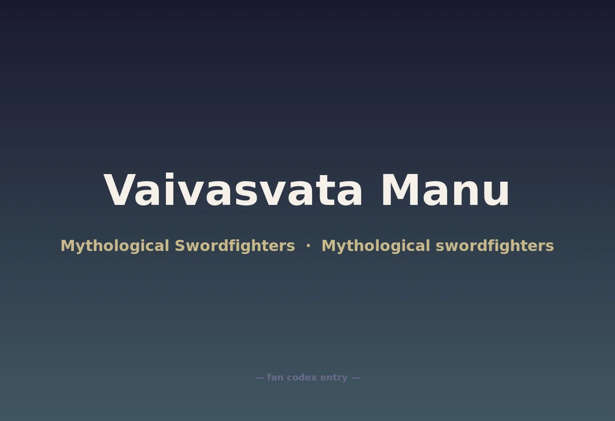 Vaivasvata Manu