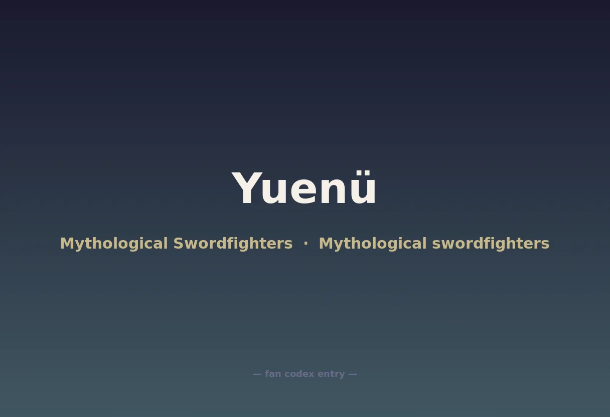 Yuenü