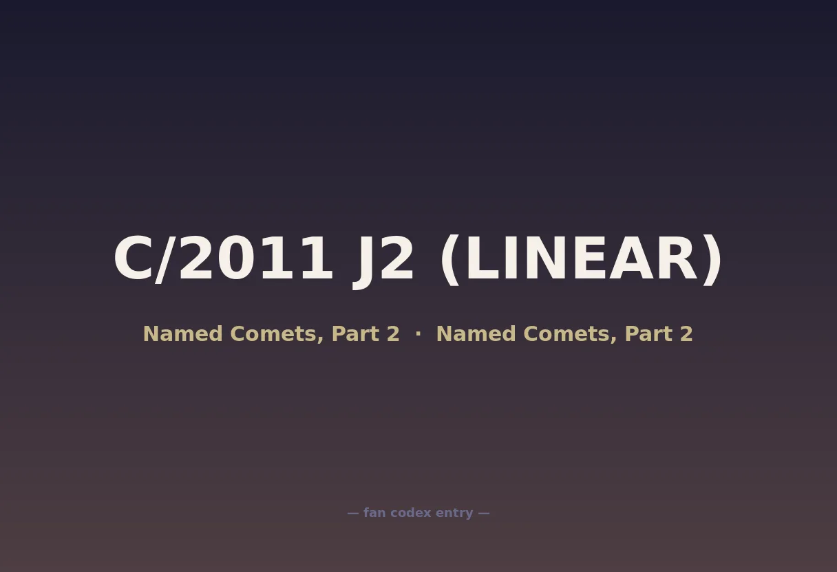 C/2011 J2 (LINEAR)