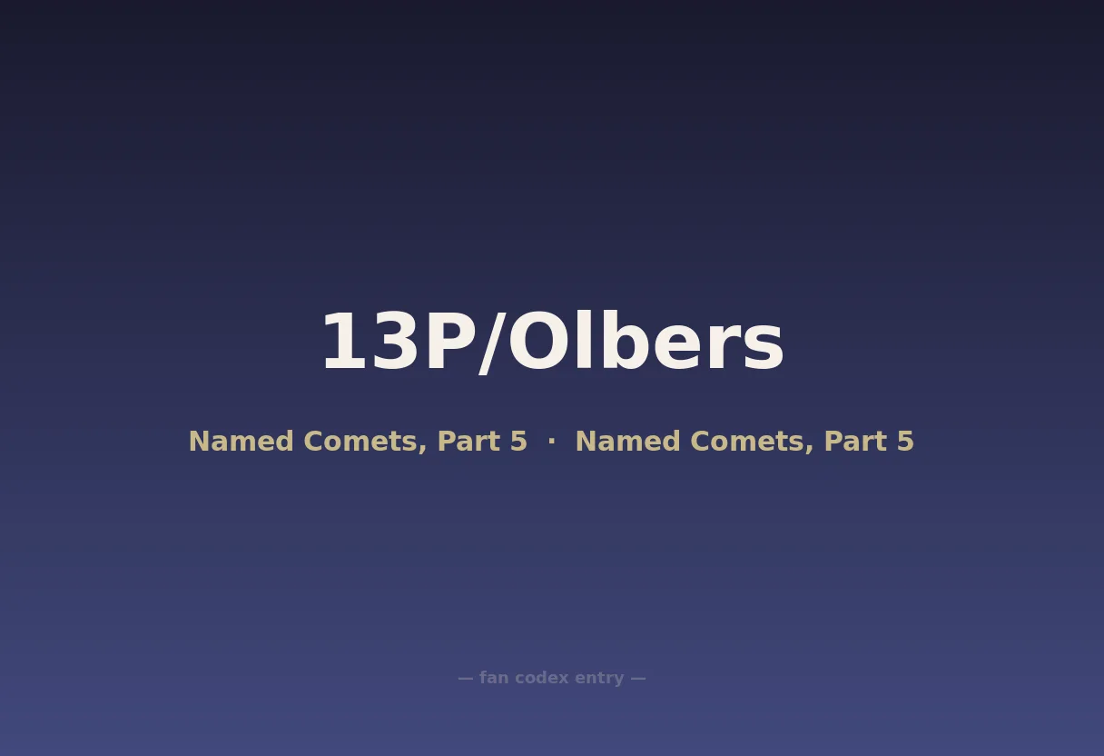 13P/Olbers