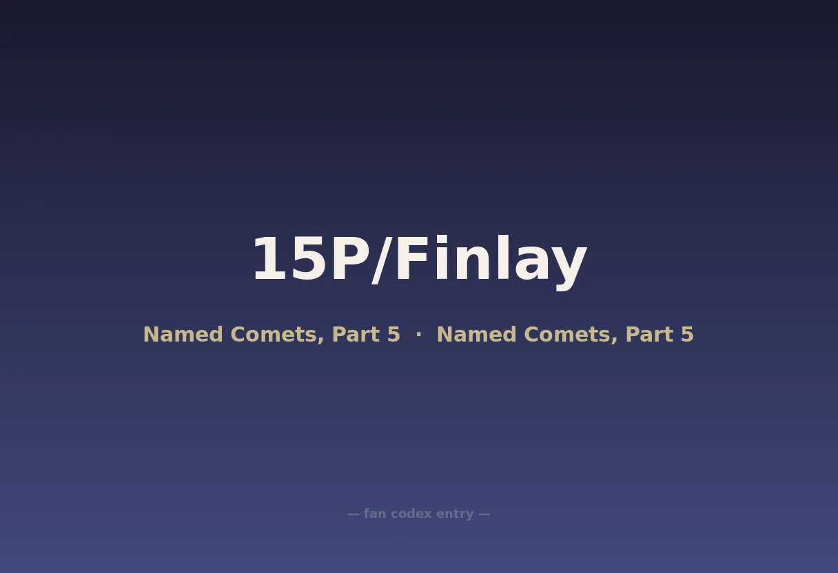 15P/Finlay