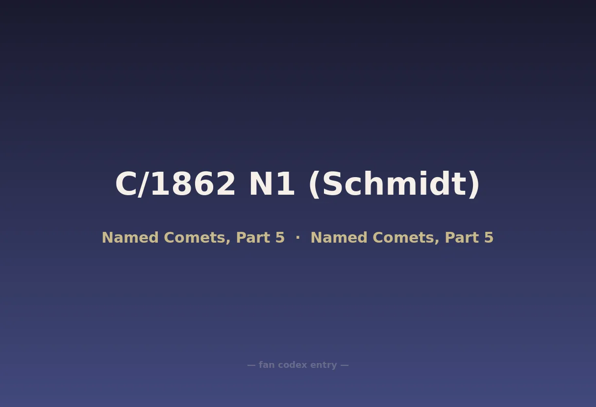 C/1862 N1 (Schmidt)