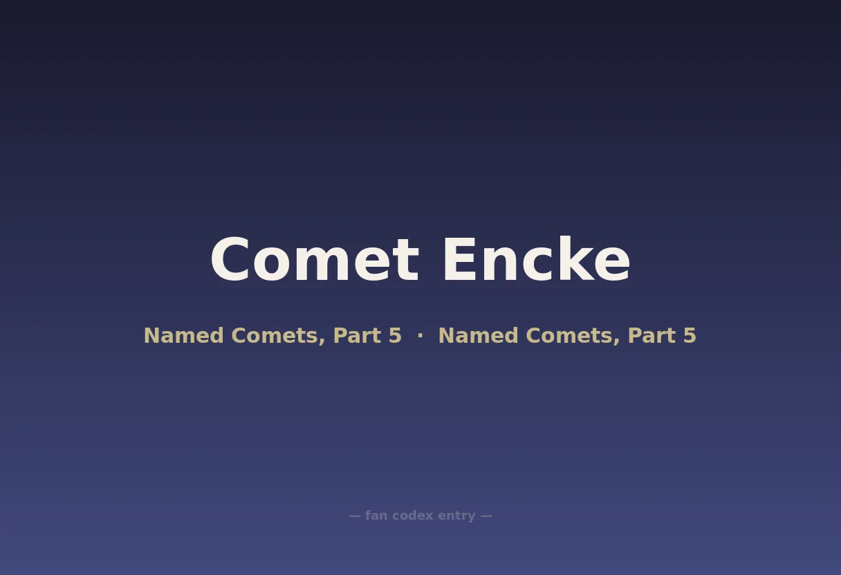 Comet Encke
