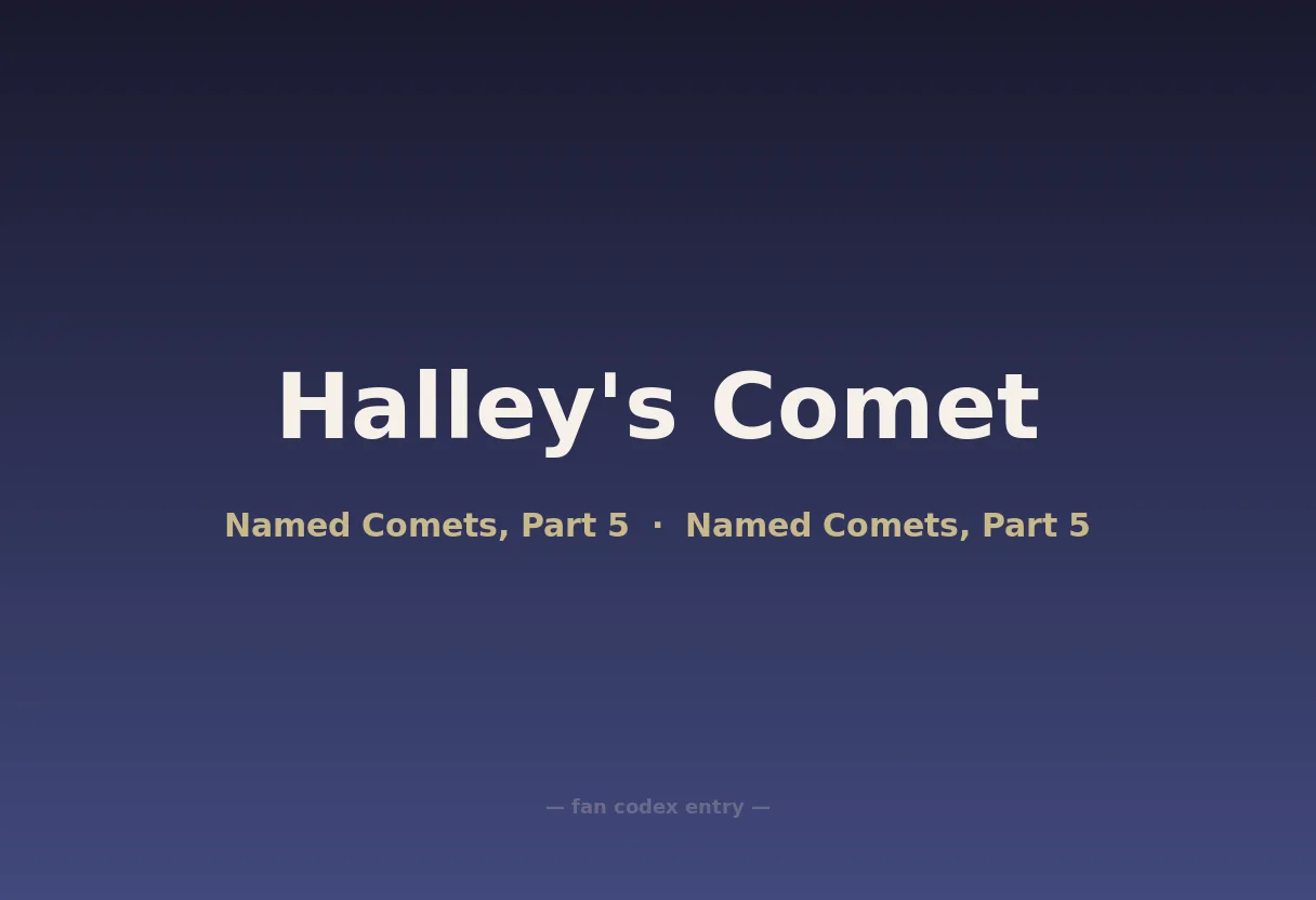 Halley's Comet