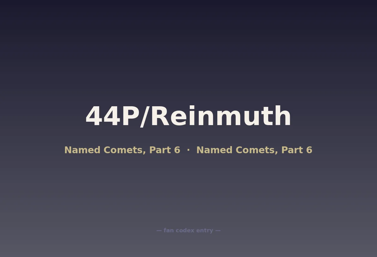 44P/Reinmuth
