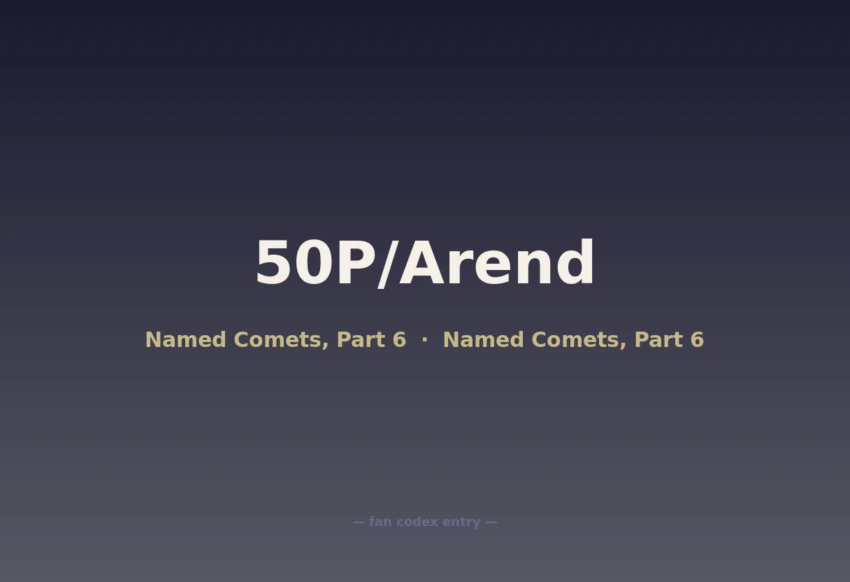 50P/Arend