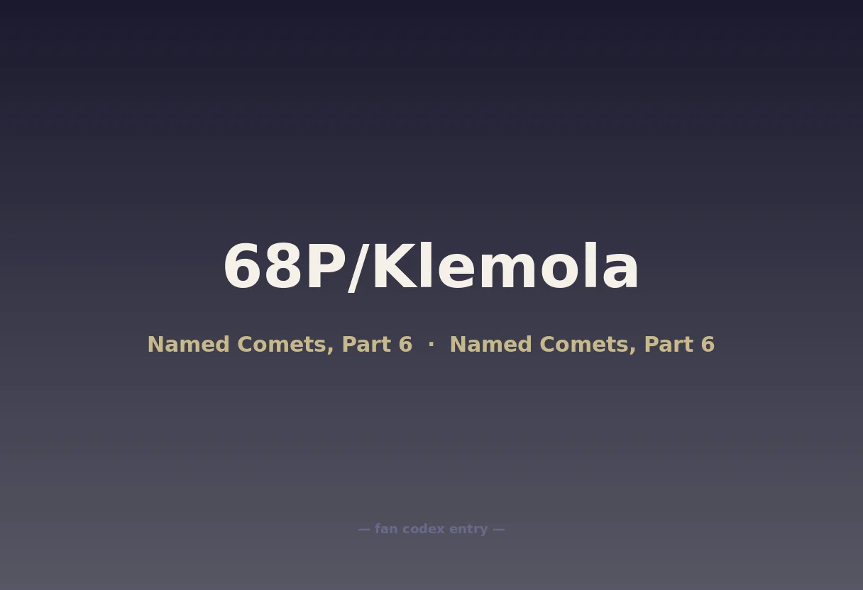 68P/Klemola