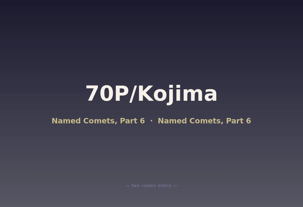 70P/Kojima