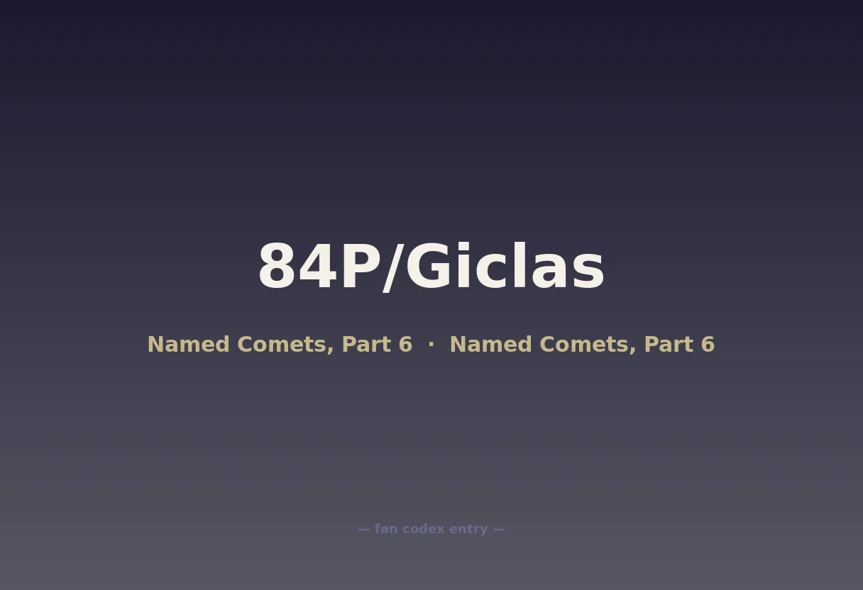 84P/Giclas