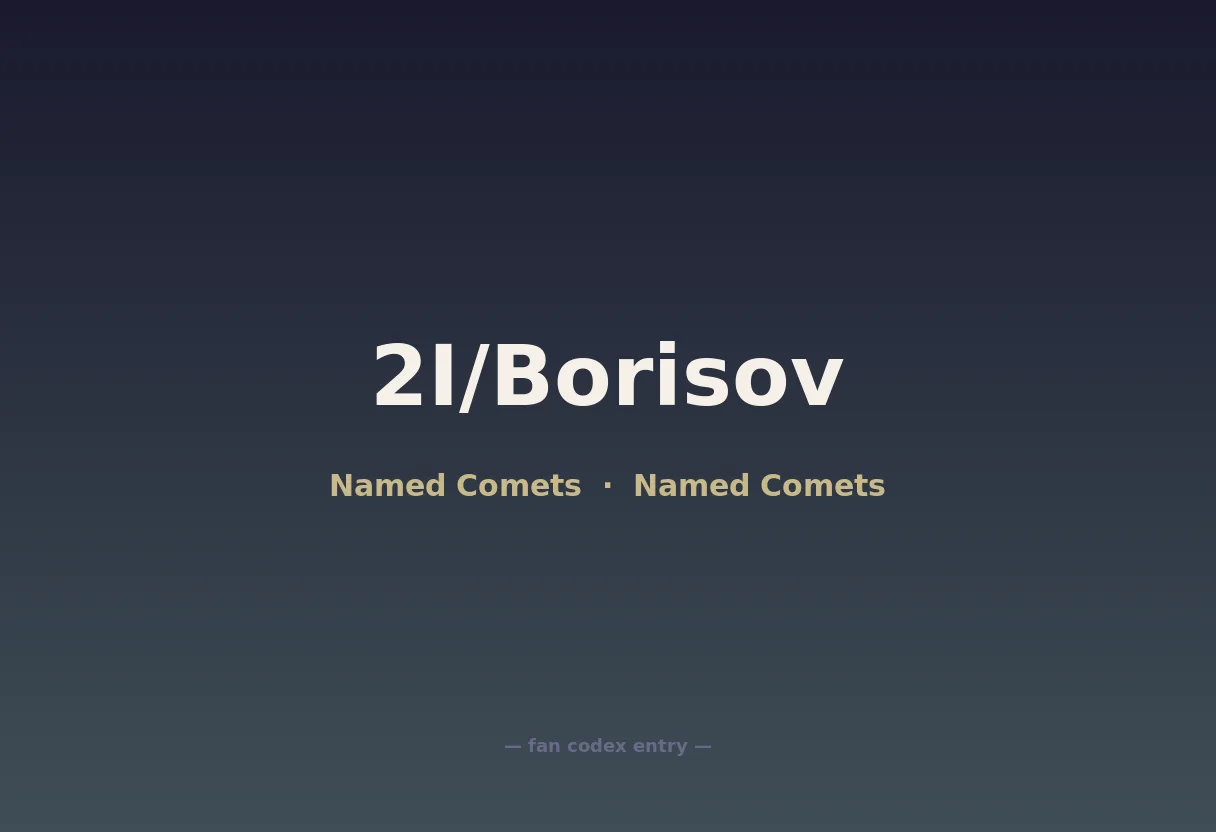 2I/Borisov