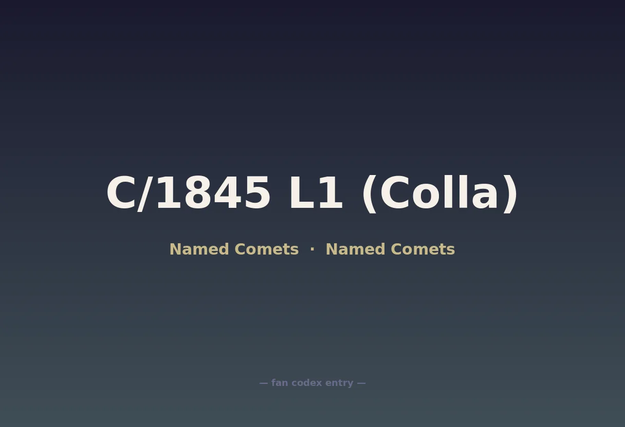 C/1845 L1 (Colla)