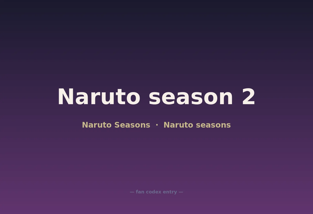 Naruto season 2