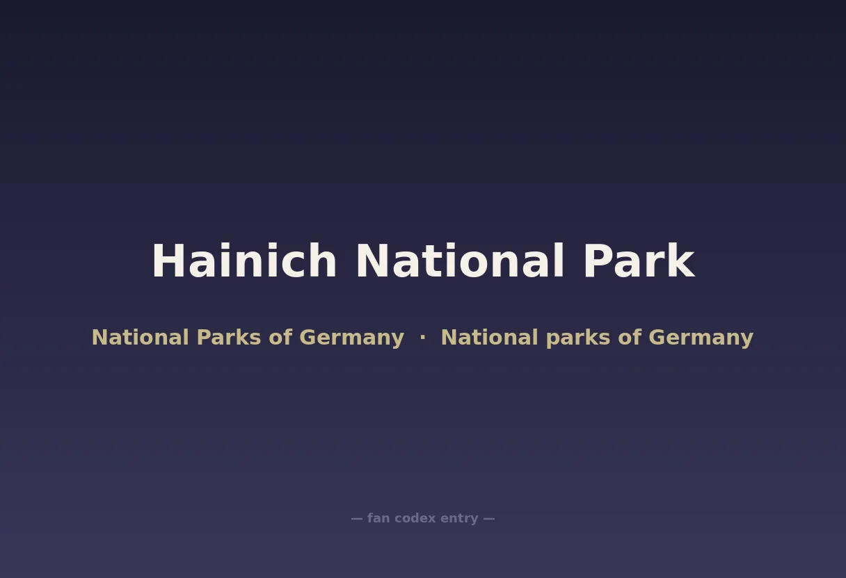 Hainich National Park