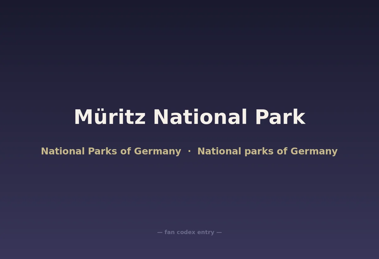 Müritz National Park