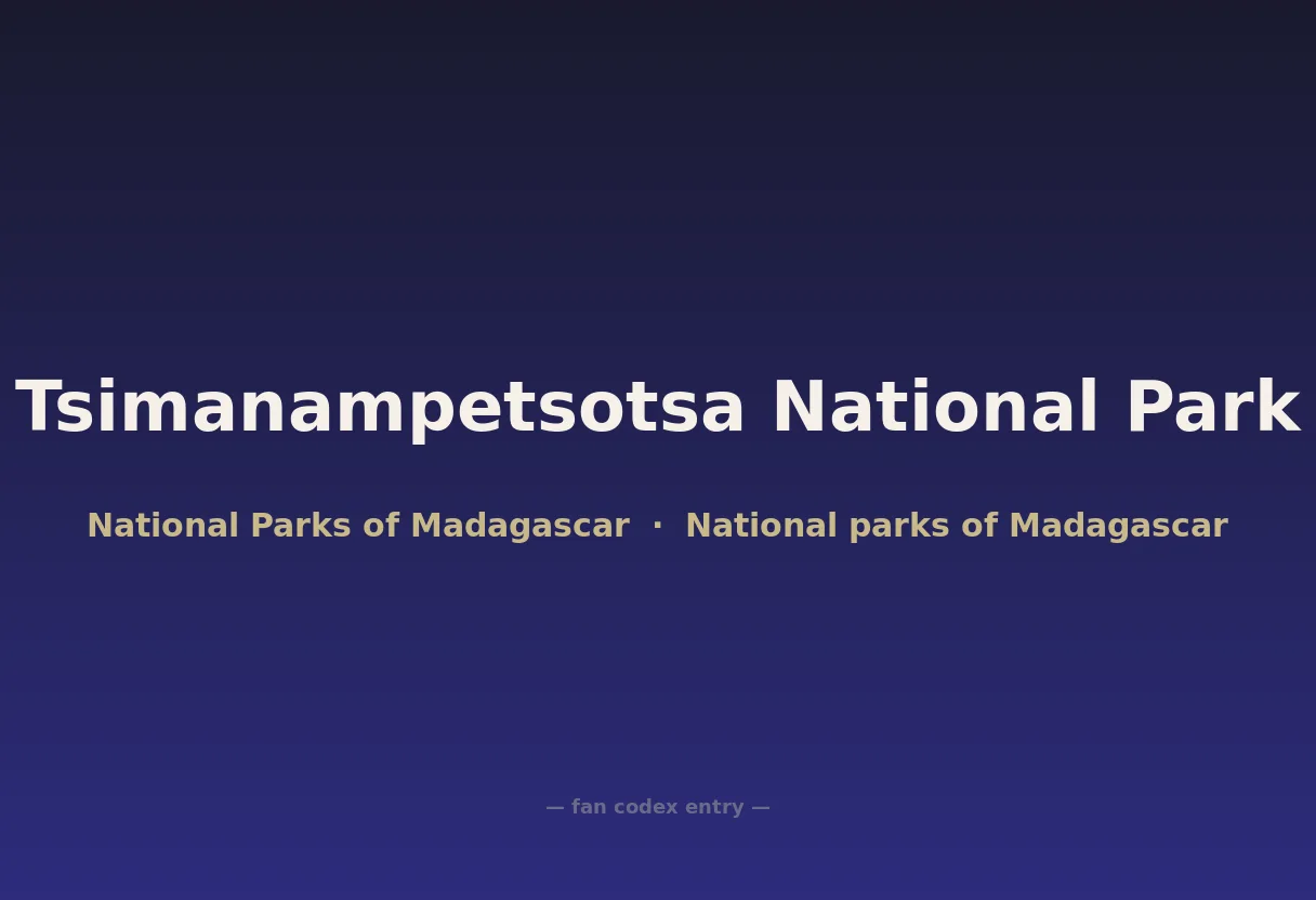Tsimanampetsotsa National Park
