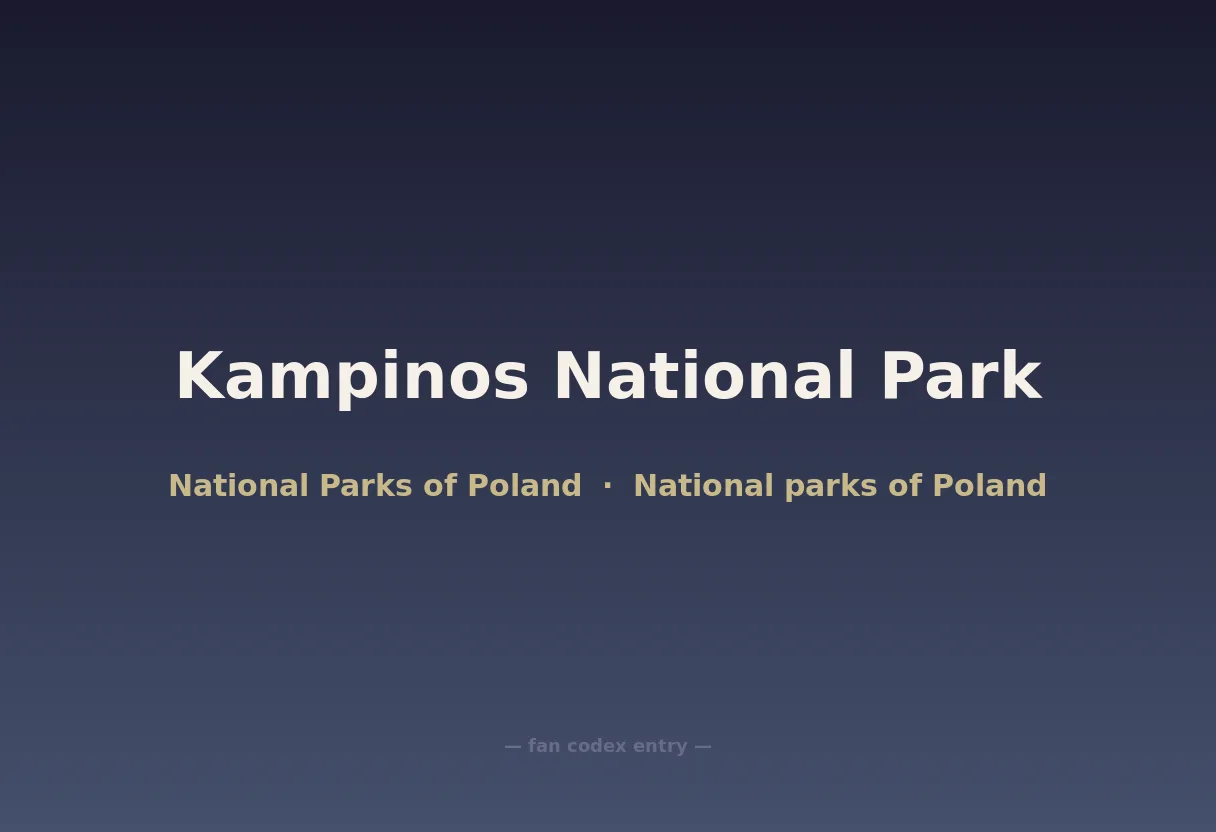 Kampinos National Park