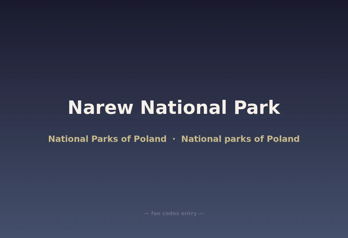Narew National Park