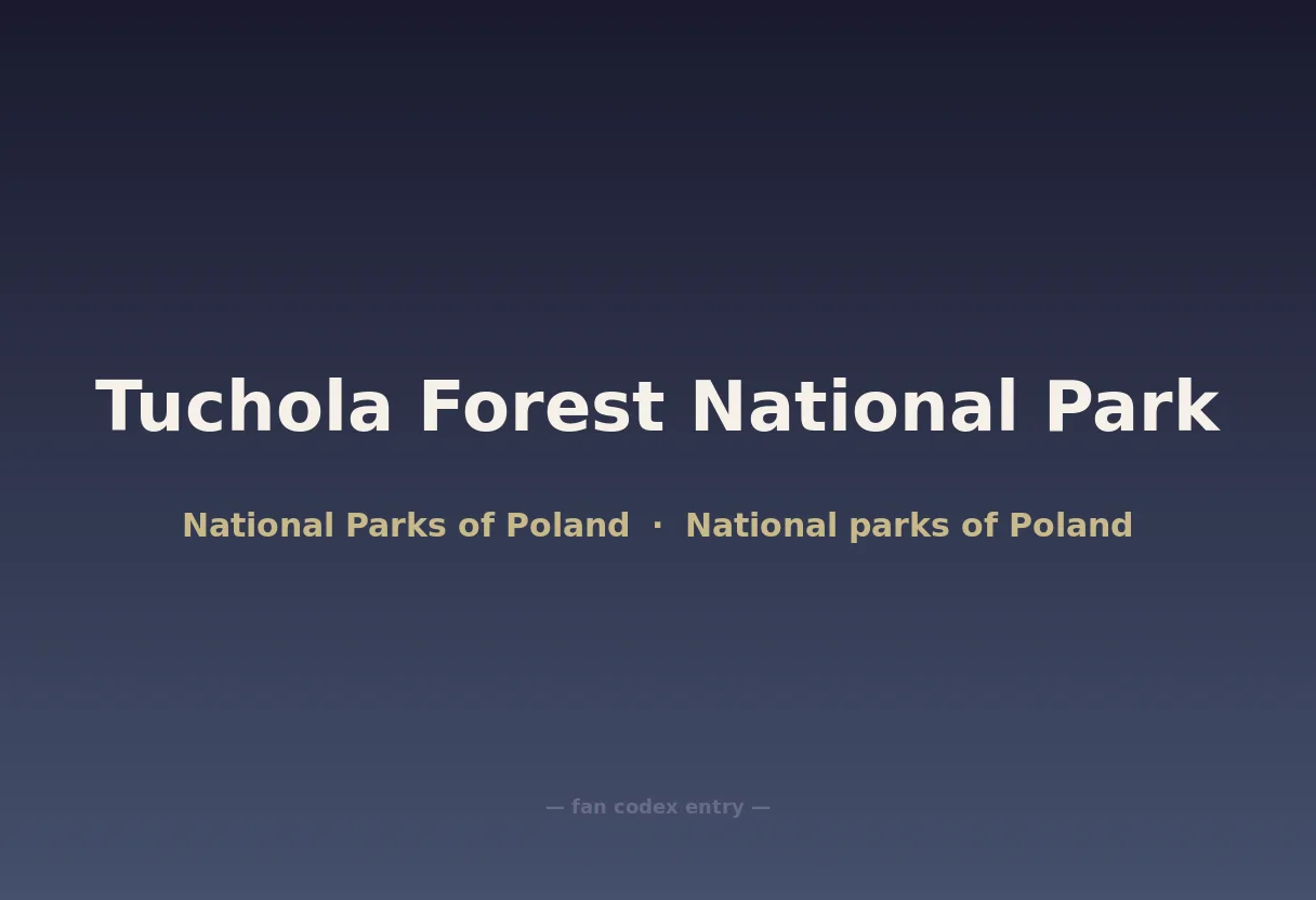 Tuchola Forest National Park