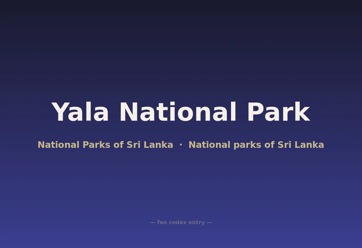 Yala National Park