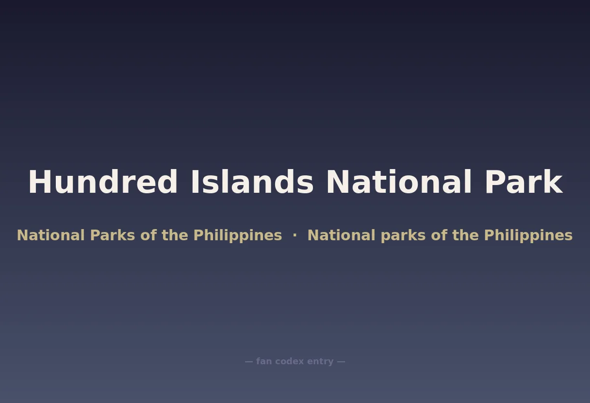 Hundred Islands National Park