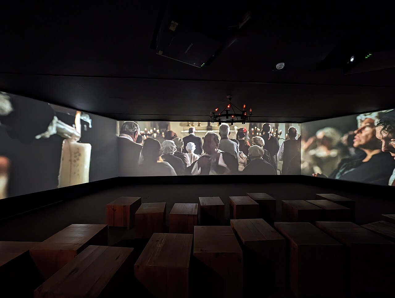 Lisbon earth quake video at Lisbon Story Centre