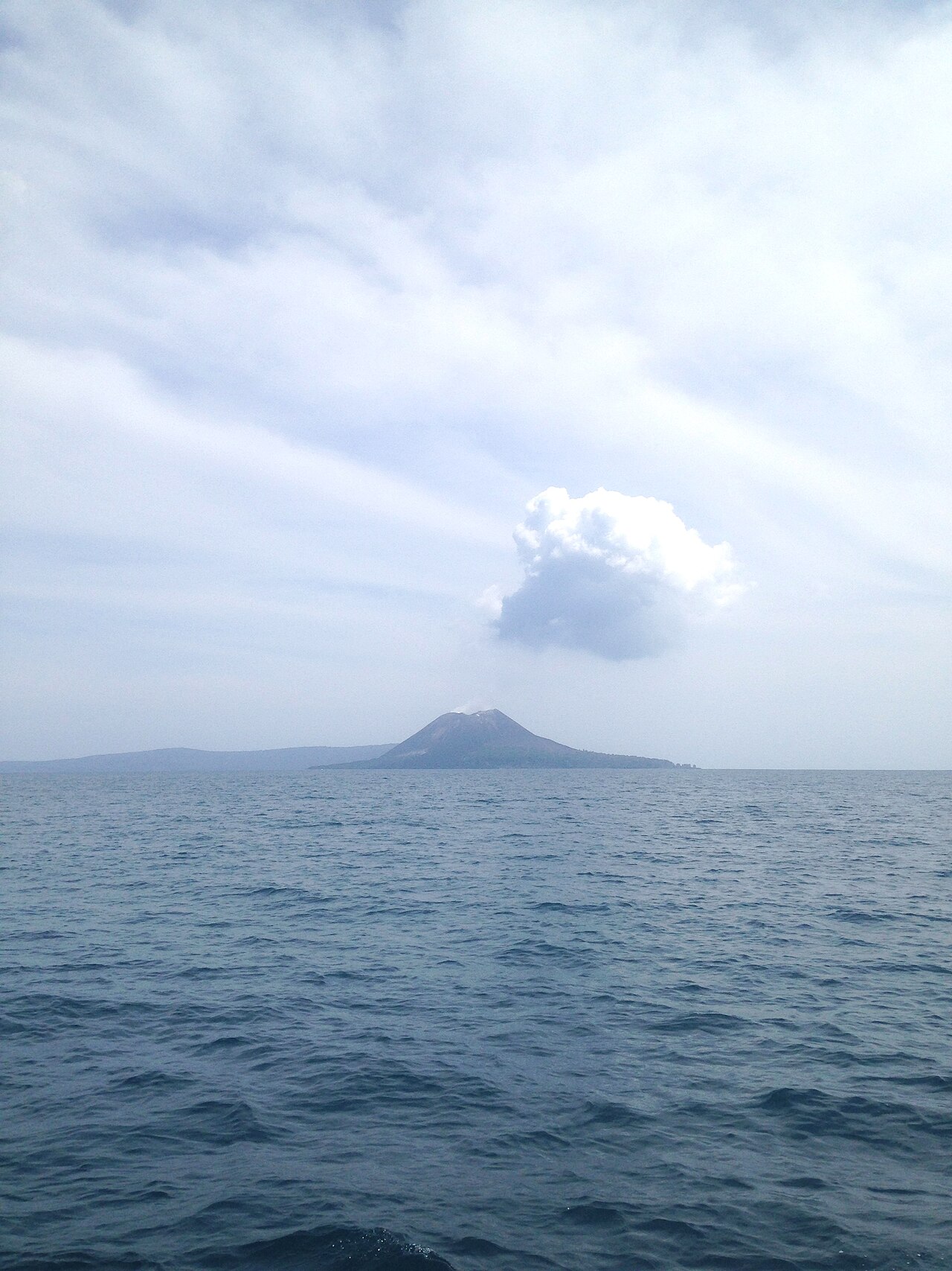 Cloud Fake Eruption of Mt. Krakatoa
