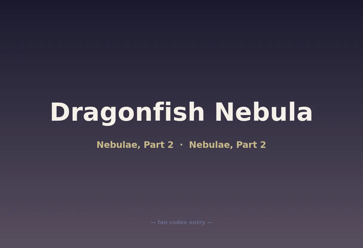 Dragonfish Nebula