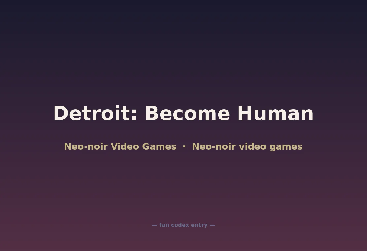Detroit: Become Human