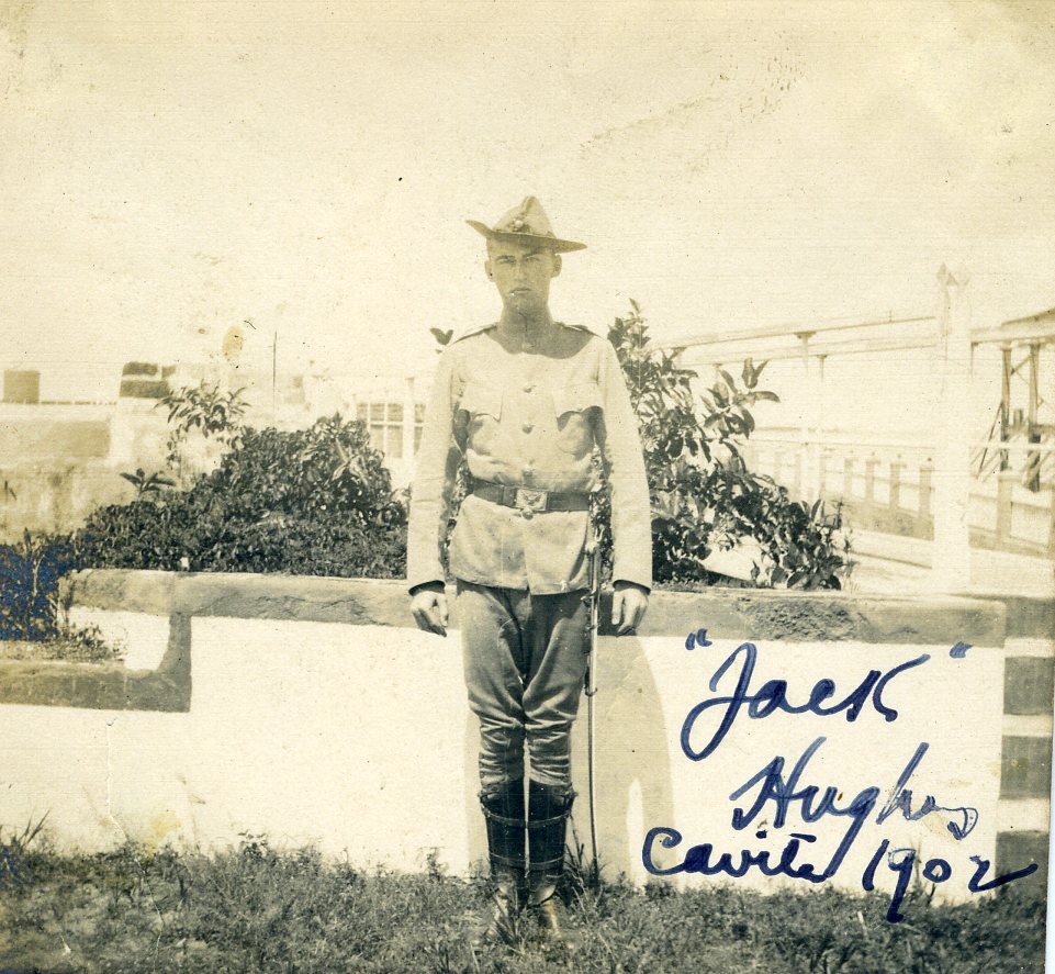 Earl H. "Pete" Ellis Collection - "Jack" Hughes, Cavite, Philippines, 1902