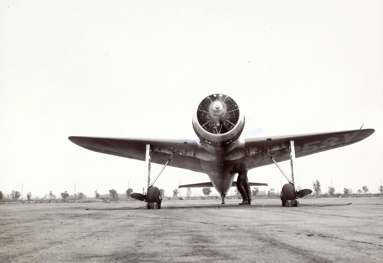 Hughes H-1 Racer (AL-73C Luqueer Album Image 00279)