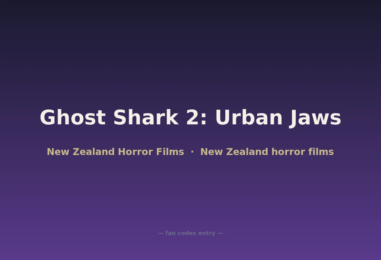 Ghost Shark 2: Urban Jaws